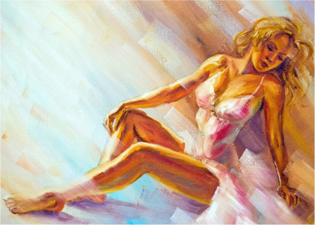 Obraz - Tancerze (70x50 cm)