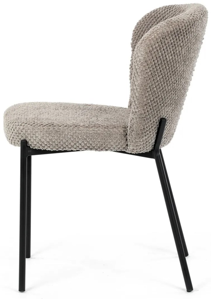 Zestaw krzeseł do jadalni Bouclé CT-W1077 LAN2, 4szt.