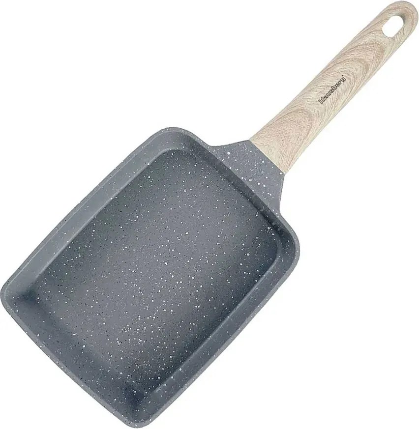 Szara prostokątna patelnia do omletów D1-C29