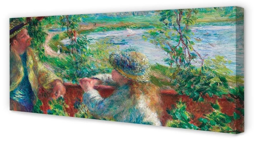 Obraz na płótnie Nad wodą - Pierre Auguste Renoir