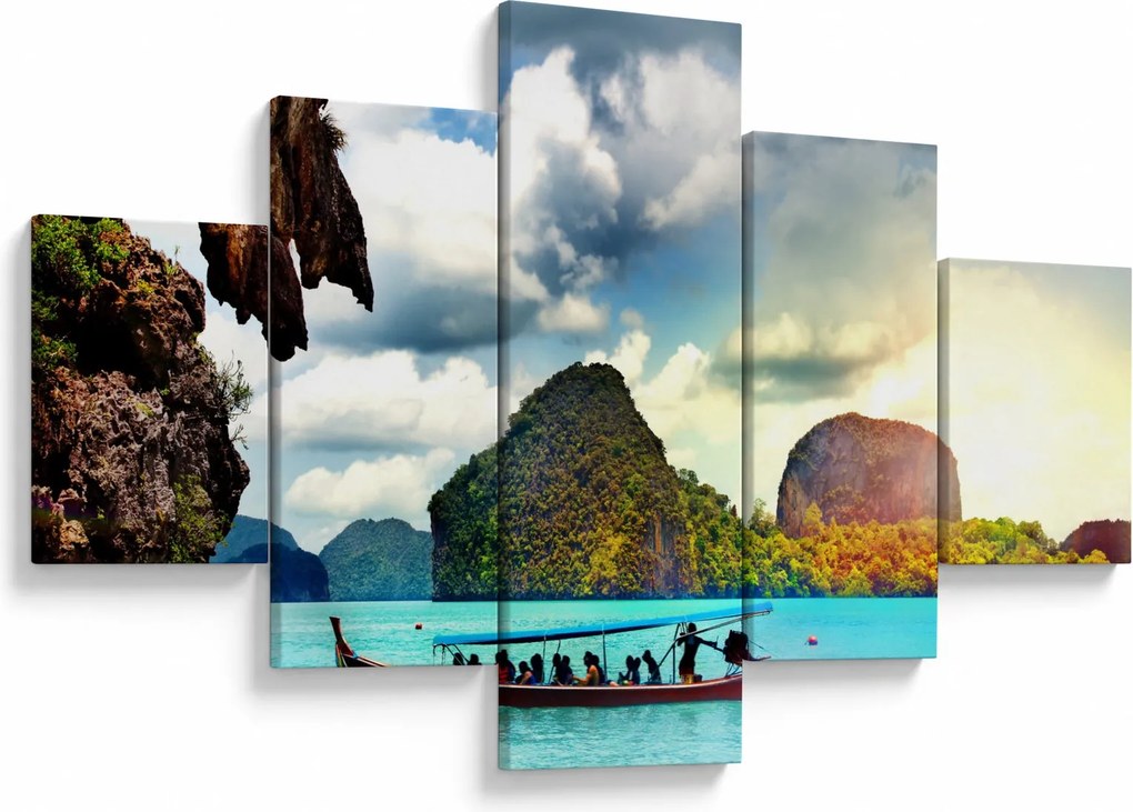 Obraz - Zatoka Phang Nga (125x70 cm)