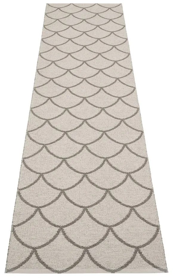 Szary chodnik odpowiedni na zewnątrz 70x300 cm Kotte Charcoal – Pappelina