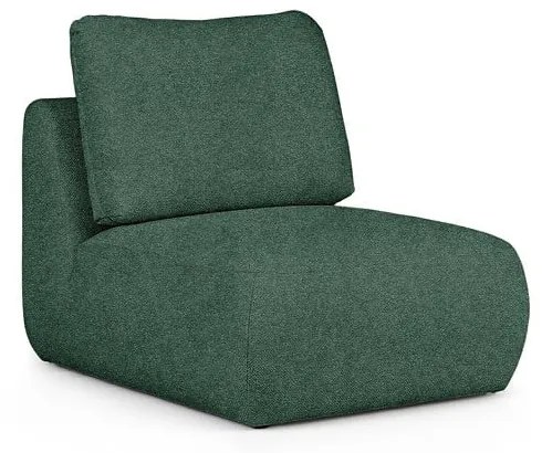 Zielony fotel z materiału bouclé Mirel – Rodier
