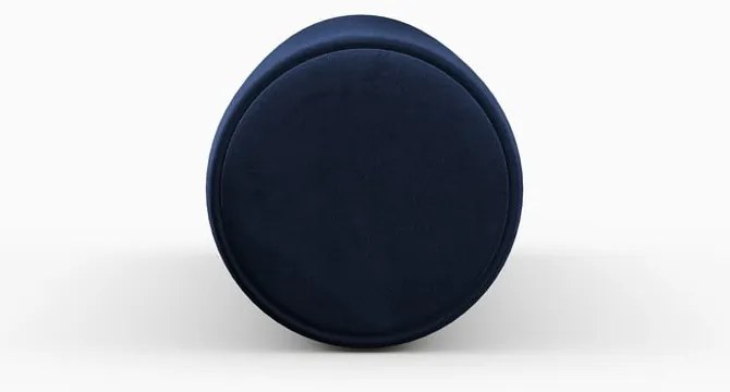 Niebieska aksamitna poduszka do sofy modułowej Rome Velvet – Cosmopolitan Design