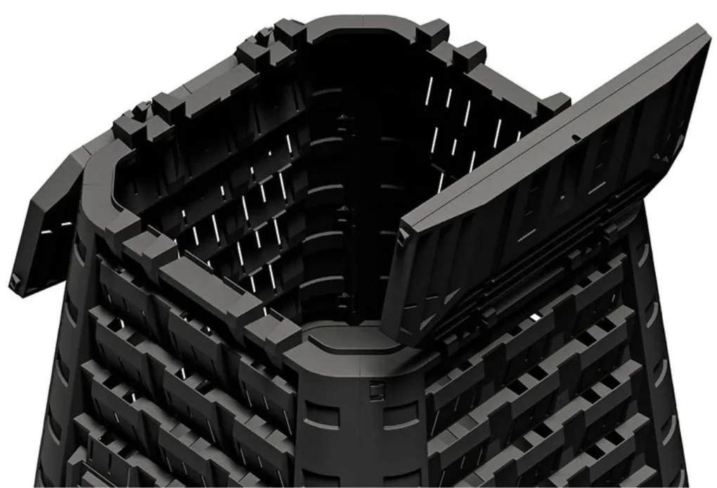 Kompostownik EVOGREEN VARIO, 750 l, czarny Prosperplast