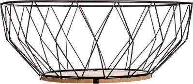 Koszyk na owoce, metalowy, Ø 28 cm