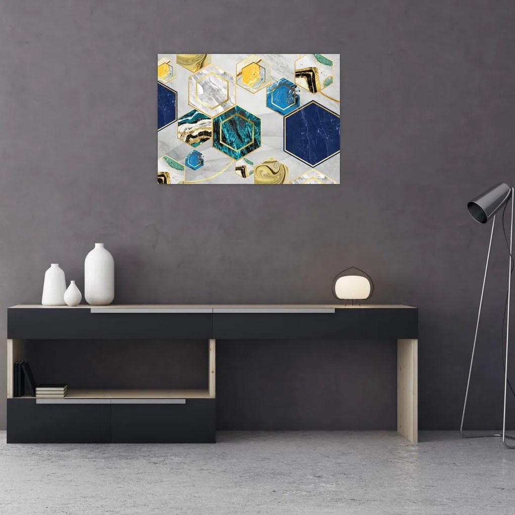 Obraz - Marmurowa kompozycja (70x50 cm)