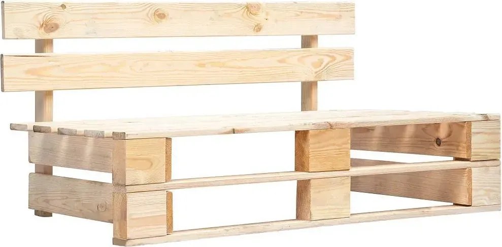 Ławka ogrodowa z palet H9-P53
