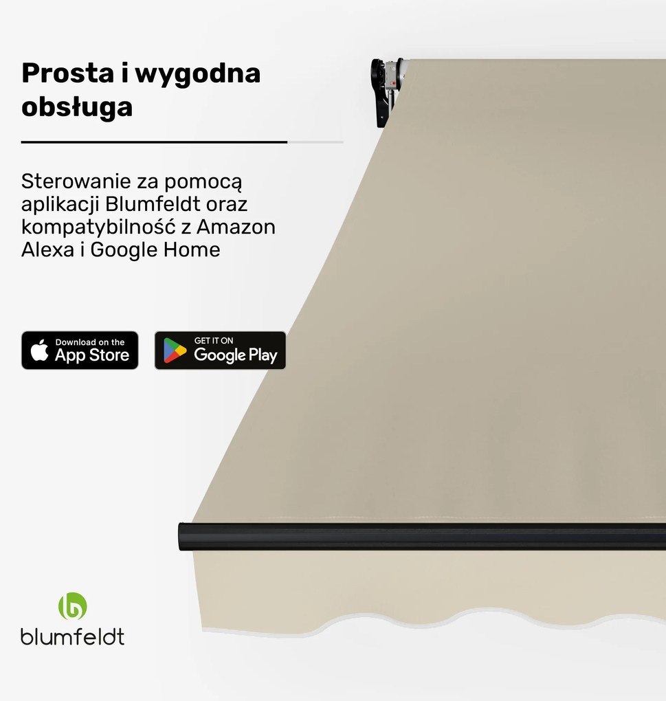 Blumfeldt CloudShade Markiza