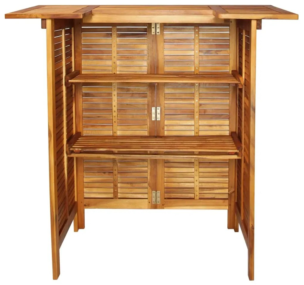 Drewniany barowy stolik ogrodowy S8-P45