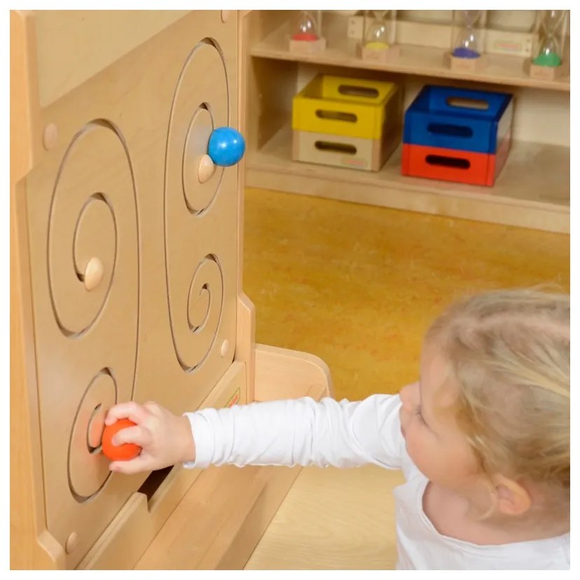 Masterkidz tablica przesuwna kształt motyla montessori