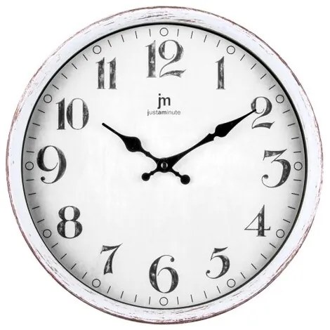 Lowell L00887TB zegar designerski ścienny , śr. 28 cm