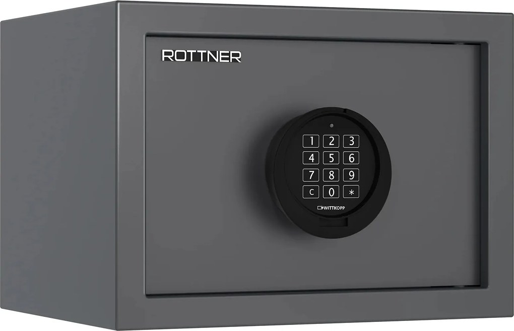 Sejf meblowy PRAKTIK 25 EL, elektroniczny S1, 250 × 350 × 280 mm, 17 l