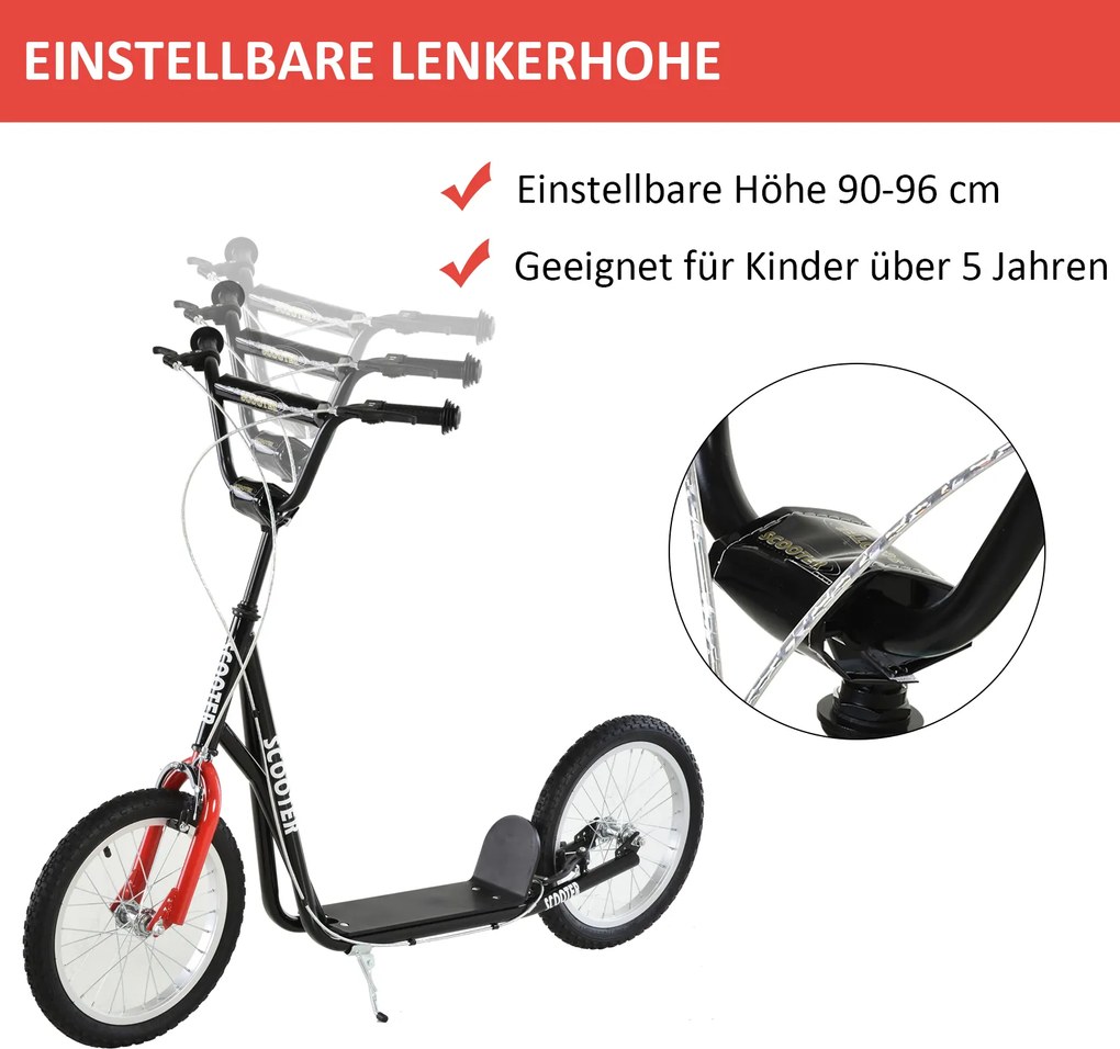 HOMCOM hulajnoga dla dzieci hulajnoga dziecięca