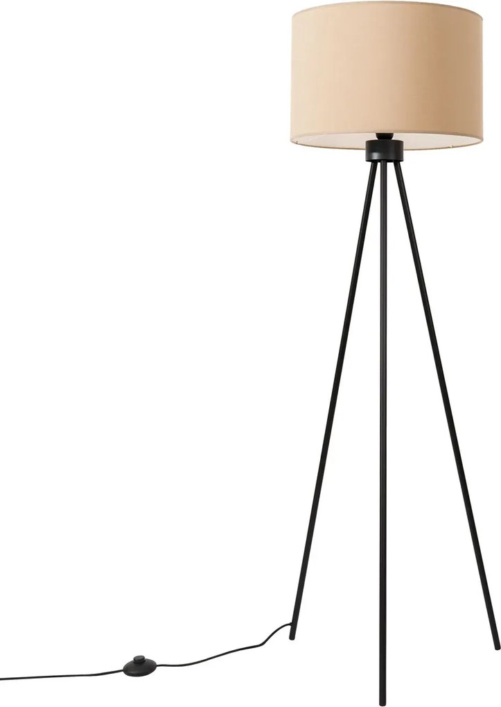 Nowoczesna lampa podłogowa do salonu taupe G5-S20