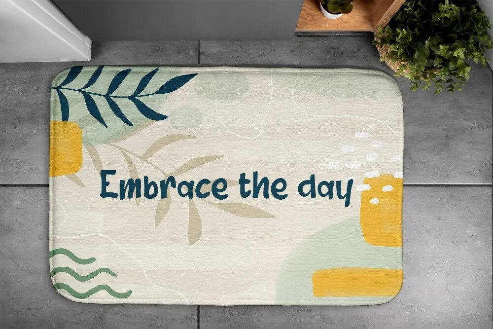 Dywanik łazienkowy antypoślizgowy Dywanik łazienkowy antypoślizgowy Geometryczna Abstrakcja