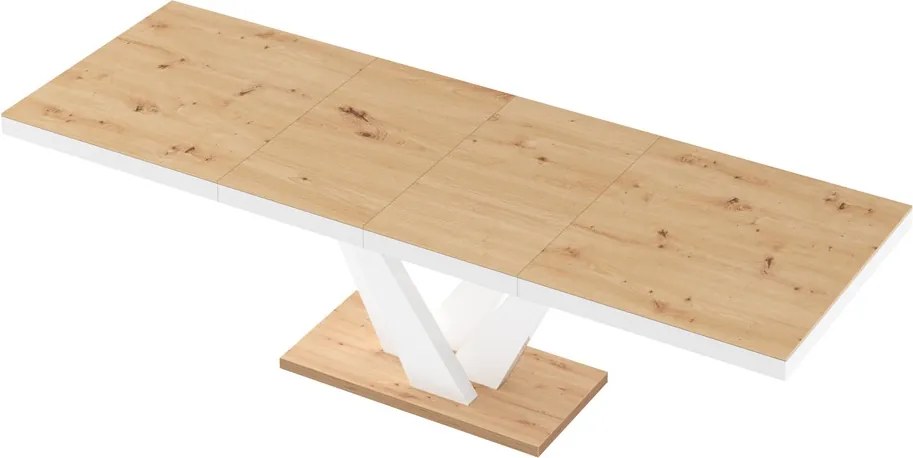 Nowoczesny stół rozkładany do jadalni Vegas Hubertus dąb