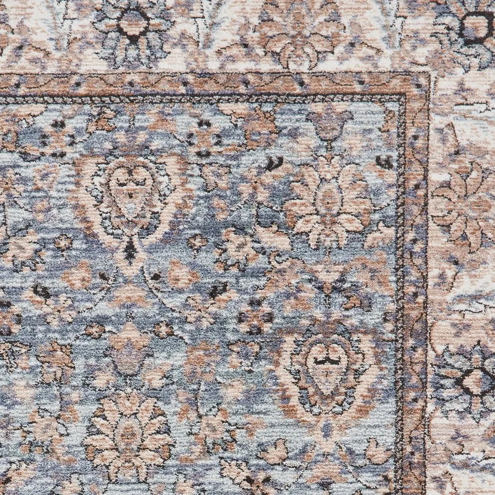 Niebiesko-kremowy dywan 120x170 cm Vintage – Think Rugs