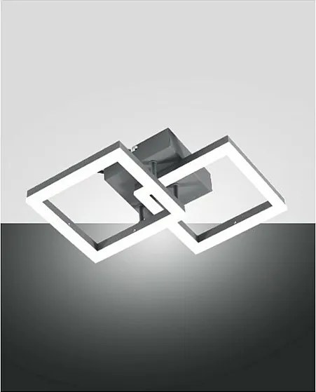 BARD nowoczesna lampa sufitowa LED 21W antracytowa 3394-28-282 Fabas Luce