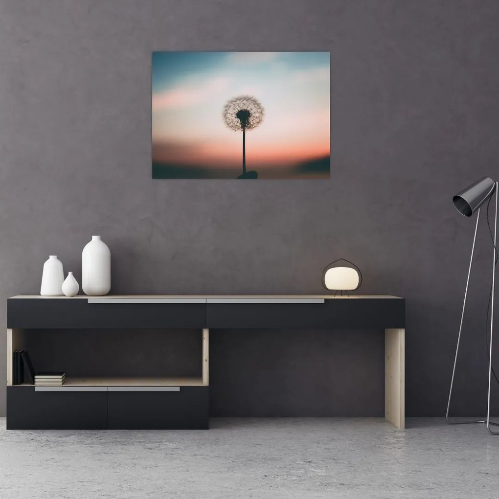 Obraz - Trzymam cię, dmuchawcu (70x50 cm)