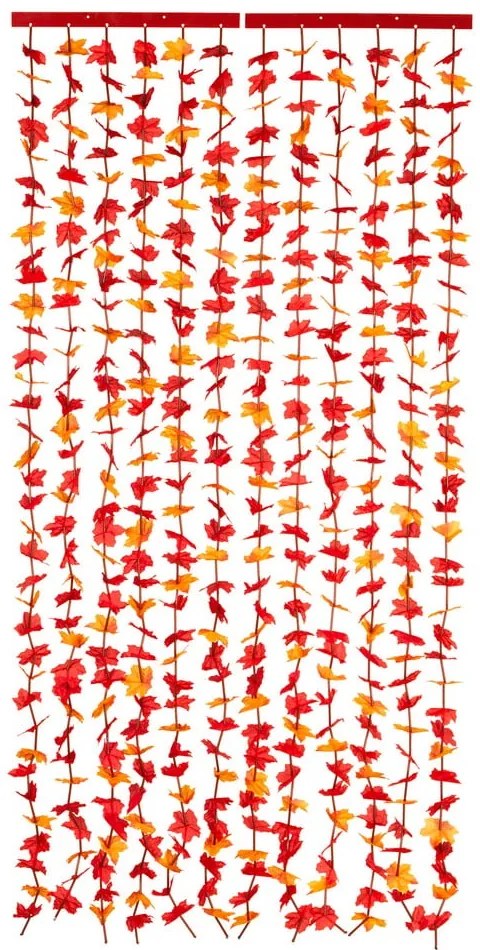 Czerwona zasłona na drzwi 90x190 cm Indian Summer – Maximex