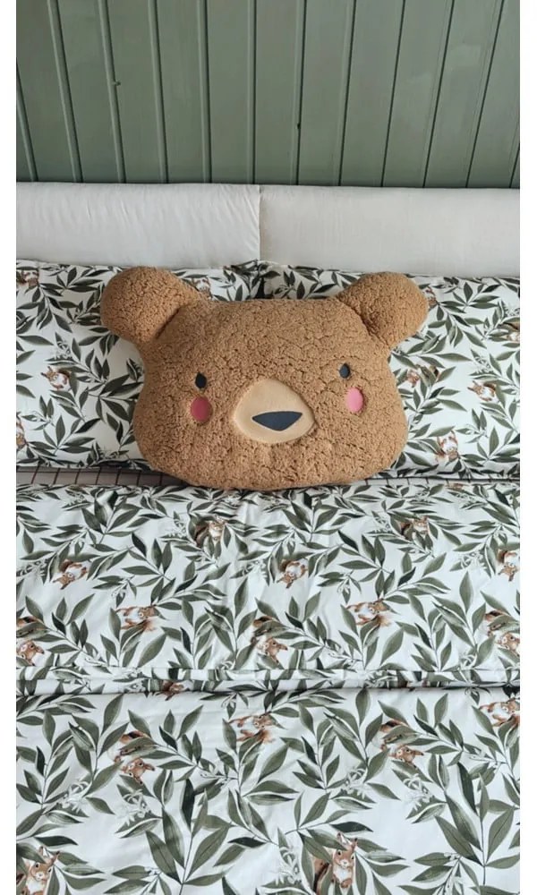 Poduszka dziecięca z mikropluszu Bear – Malomi Kids
