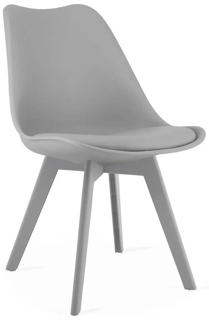 Szare nowoczesne krzesło  R9-H45