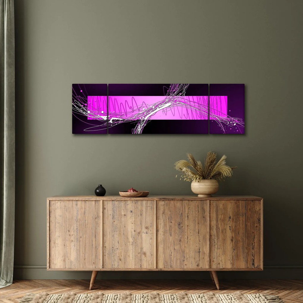 Abstrakcyjny obraz (170x50 cm)