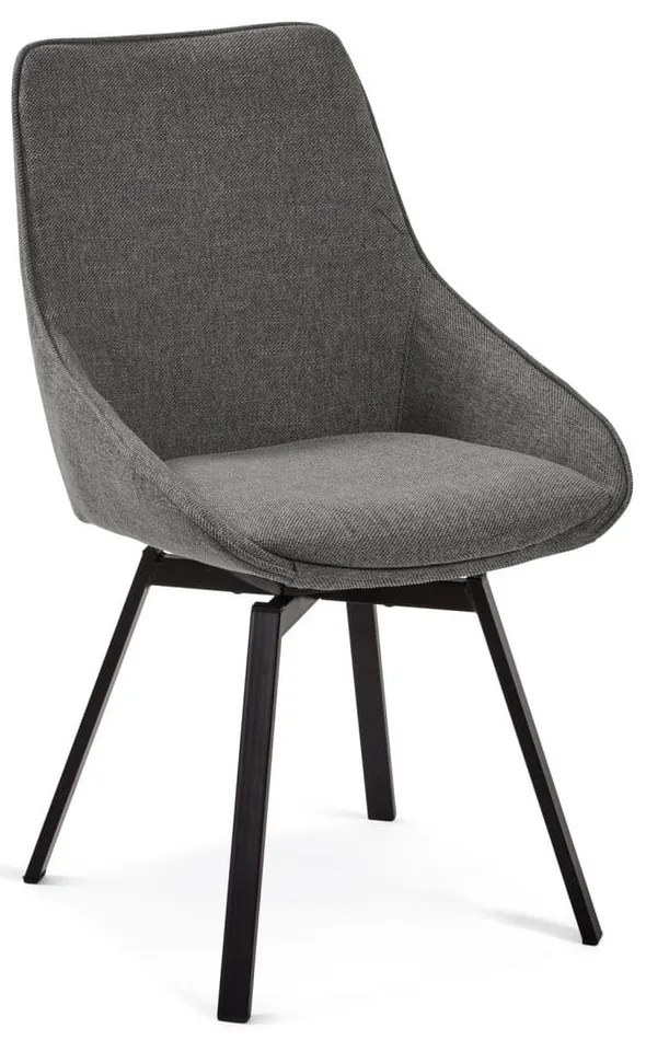 Ciemnoszare krzesło Jenna – Kave Home