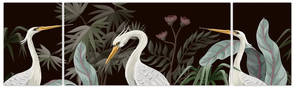 Obraz - Ptaki (170x50 cm)