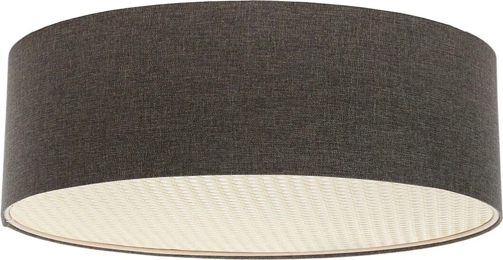 Plafon sufitowy ERUTAN RATTAN 40 szary