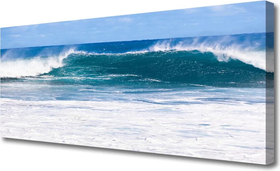 Fotoobraz na płótnie Dynamika Morskiej Fali