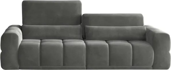 Sofa LAGOS 3 osobowa z elektrycznym wysuwem i regulowanymi zagłówkami WERSAL