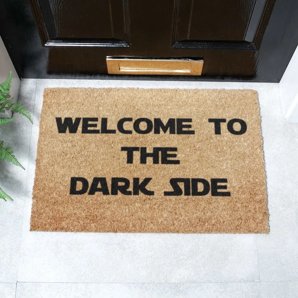 Wycieraczka z włókna kokosowego 40x60 cm Welcome to the Darkside – Artsy Doormats