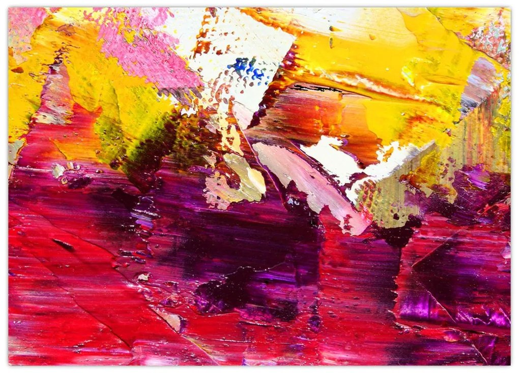 Obraz abstrakcji - malarstwo (70x50 cm)