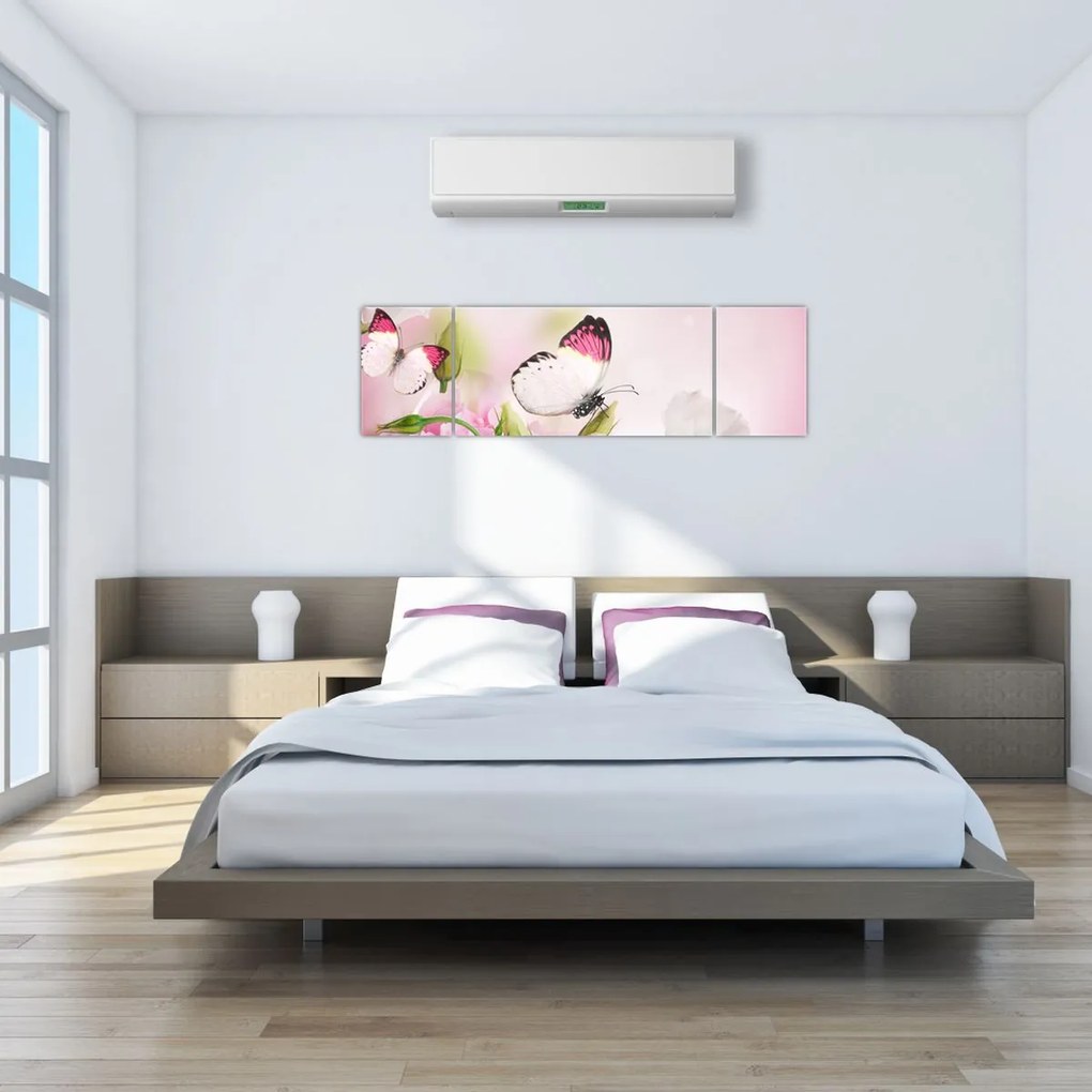 Obraz - Motyl (170x50 cm)