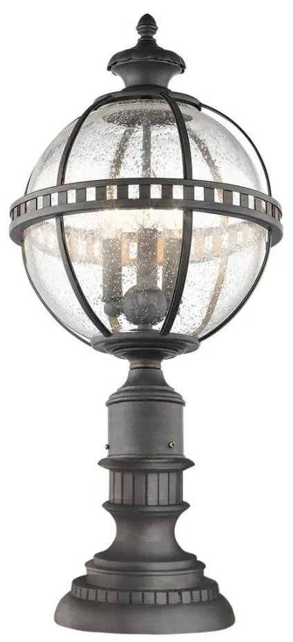Elstead KL-HALLERON-3M - Lampa zewnętrzna HALLERON 3xE14/60W/230V IP44