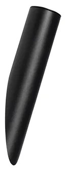 Nowoczesna lampa ścienna czarna - Slam