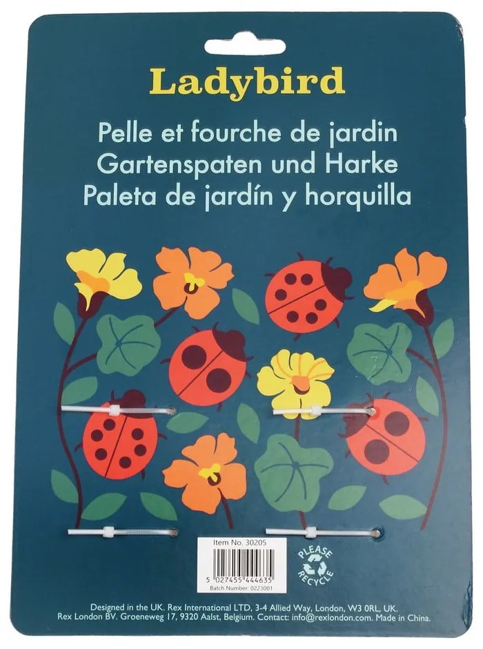 Małe narzędzia ogrodnicze zestaw 2 szt. Ladybird – Rex London