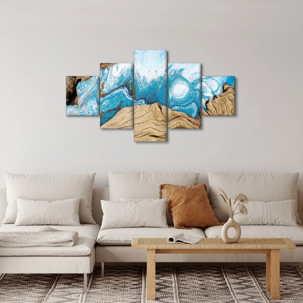 Obraz - Drewno (125x70 cm)