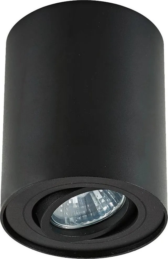 Zuma Line 20038-BK-N - LED RGBW ściemnialna oprawa punktowa RONDOO 1xGU10/6W/230V czarna + pilot