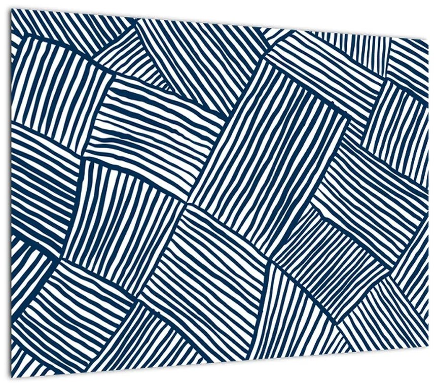 Obraz na szkle - linia 3D (70x50 cm)