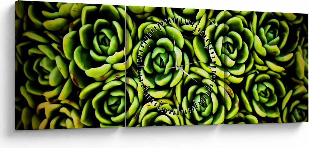 Obraz bez grzywki (z zegarem) (90x30 cm)
