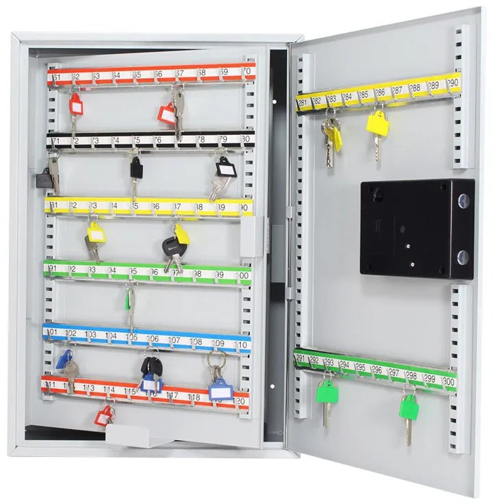 Skrzynka na klucze z zamkiem elektronicznym S-300 EL, na 300 kluczy