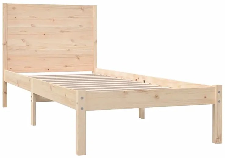 Łóżko pojedyncze sosny z naturalnej 90x200 R3-M21