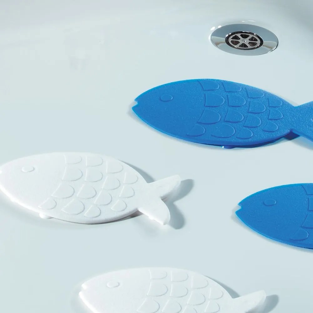 Dziecięce maty antypoślizgowe do wanny 5 szt. 16x10,5 cm Globefish – Spirella