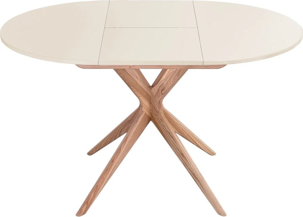 Okrągły stół Jubi MDF 90 cm rozsuwany do 130 cm