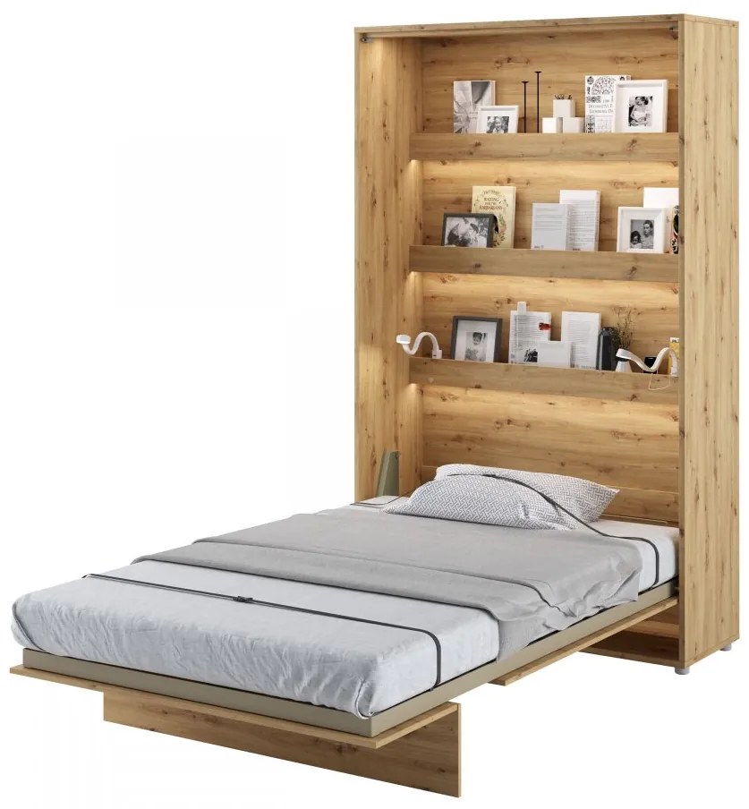 Półkotapczan Bed-Concept pionowy BC-02 120x200
