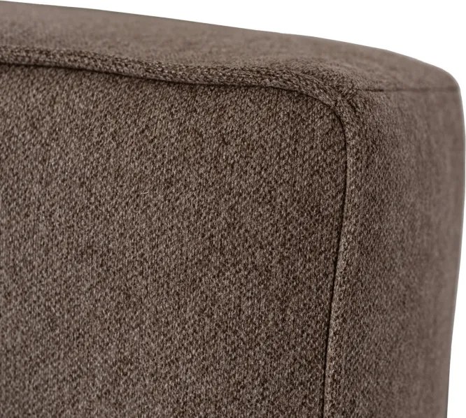 Sofa z Funkcją Spania MALTA Wersalka Rozkładana Dwuosobowa Brązowa Nowoczesna do Salonu