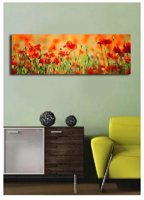 Podświetlany obraz Sean, 90x30 cm